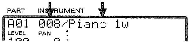 PART INSURUMENT A01 008/Piano 1w LEVEL PAN :