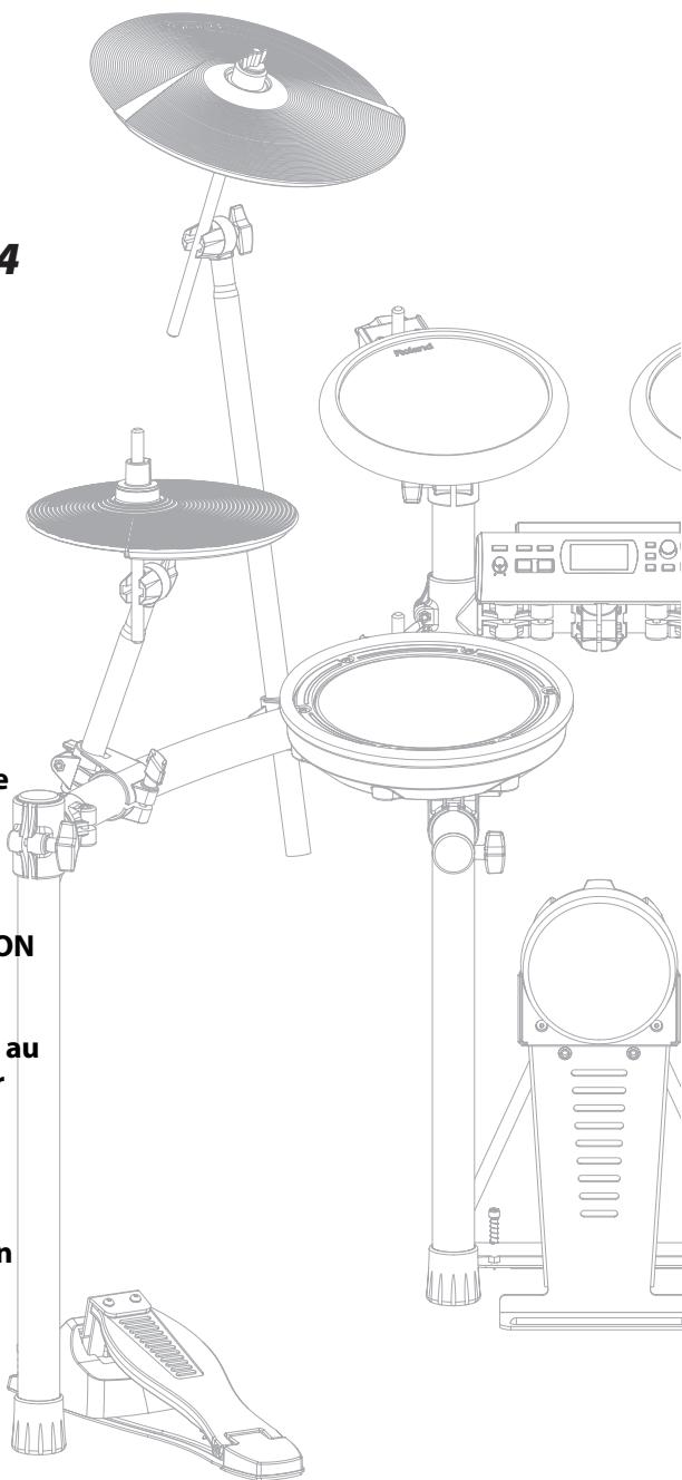 ROLAND TD-4 - Copyright ©2008 ROLAND CORPORATION - 1