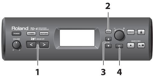 Roland TD-4 POWER TURING MULTIPOL HYPER 12000 MHz < > 1 2 3 4