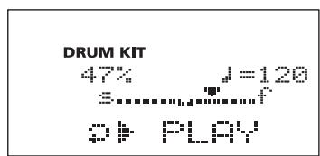 DRUM KIT 47% J=120 PLAY