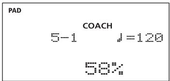 PAD COACH 5-1 J=120 58%
