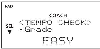 PAD COACH SEL Grade EASY