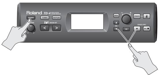 Roland T4-4 TURING RUNNING START OK COACH QUICK REC