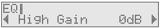 EQ 4 High Gain 0dB