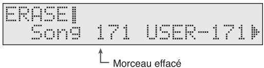 ERASEI Song 171 USER-171 Morceau effacé