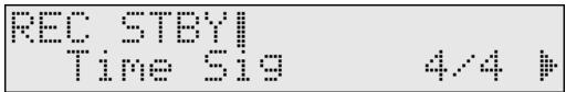 REC STEYL Time Sig 4/4 ‡