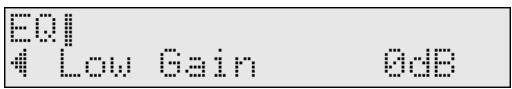EQL 4 Low Gain 0dB