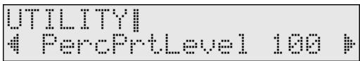 UTILITY PercFrtLevel 100 #