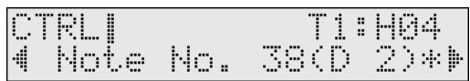 CTRL T1: H04 4 Note No. 38(D 2)*+