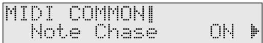MIDI COMMON! Note Chase ON