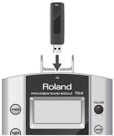 851 USB Roland PERCUSSION SOUND MODULE TD-9 POWER QUICK VOLUME SETUP