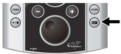 ROLAND TD-9KX - Appuyez sur [KIT]. - 1