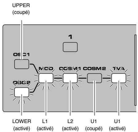 ROLAND V-CARD - Sélection des Tones ou des partiels concernés - 2
