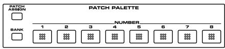 ROLAND V-CARD - Sélectionner des patches avec Patch Palette - 1