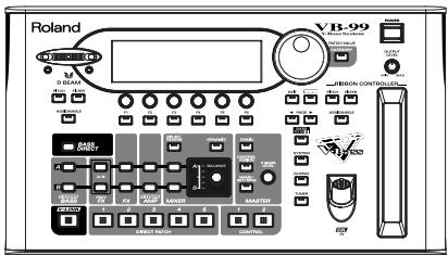 ROLAND VB-99 - Vérifier le contenu de l'emballage - 1