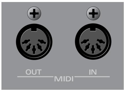 OUT MIDI IN