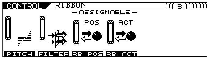 ROLAND VB-99 - Utilisez PAGE [◀] [▶] et [F1]\~[F6] pour sélectionner le contrôleur. - 3