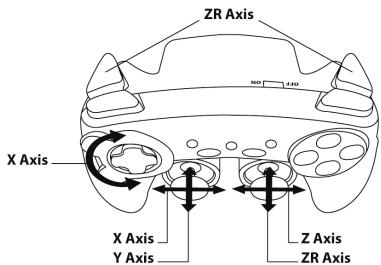 THRUSTMASTER SANS FIL FERRARI GAMEPAD 430 SCUDERIA - "ACHSEN" MODI FÜR DEN PC - 1