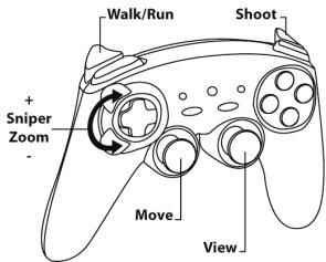 THRUSTMASTER SANS FIL FERRARI GAMEPAD 430 SCUDERIA - DIFFERENT EXAMPLES ACCORDING TO TYPE OF GAME - 2