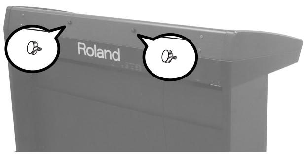 ROLAND VIMA RK-500 - Montage du pupitre - 1