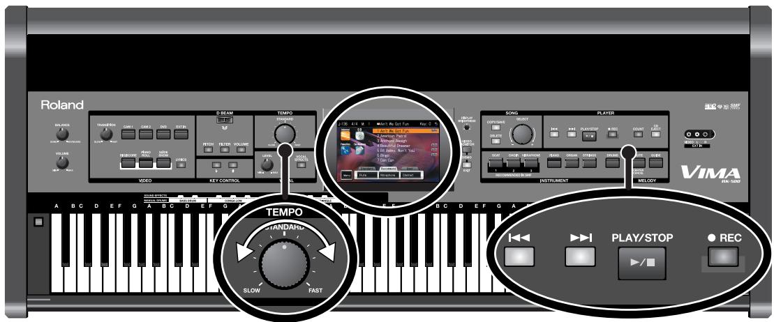 ROLAND VIMA RK-500 - Enregistrer votre jeu sur le clavier - 1