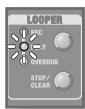 ROLAND AC-33 - Uso da função Lopper para gravar, reproduzir e acompanhar um ritmo - 7