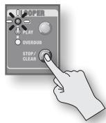 ROLAND AC-33 - Erasing the phrase - 1