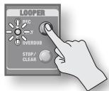 ROLAND AC-33 - Grabación de una frase - 3