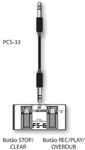 ROLAND AC-33 - Utilização do pedal - 2