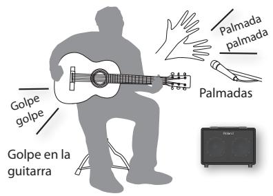 ROLAND AC-33 - Uso de la función Looper para grabar, reproducir y tocar al mismo tiempo que un ritmo determinado - 1