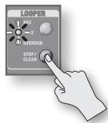 ROLAND AC-33 - Overdubbing de la phrase - 5