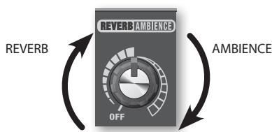 REVERB AMBIENCE OFF AMBIENCE