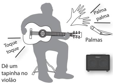 ROLAND AC-33 - Uso da função Lopper para gravar, reproduzir e acompanhar um ritmo - 1