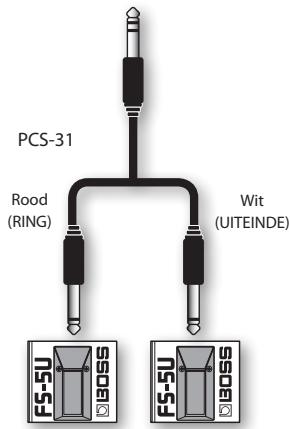 PCS-31 Rood (RING) Wit (UITEINDE) FS-5U 180SS FS-5U 180SS