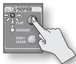 ROLAND AC-33 - Gravação de uma frase - 3