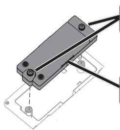 ROLAND AC-33 - Remoção do compartimento de pilhas - 1