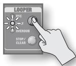 ROLAND AC-33 - Overdubbing de la phrase - 4