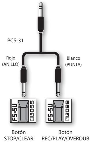ROLAND AC-33 - Uso del pedal - 1