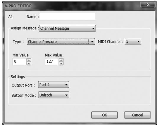 ROLAND CAKEWALK A-800PRO - Channel Pressure - 1