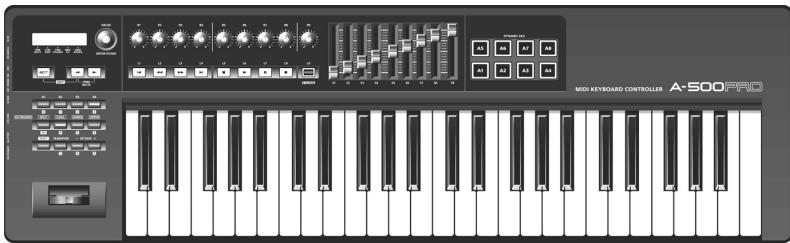 ROLAND CAKEWALK A-800PRO - Clavier contrôleur MIDI A-PRO - 1