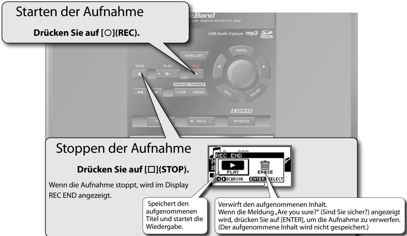 ROLAND EBAND JS-8 - Die Aufnahme-Funktion - 1