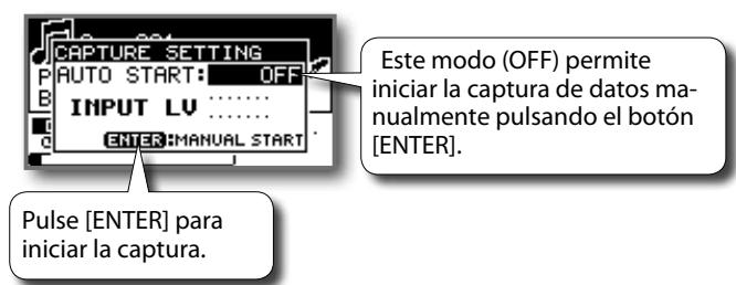 ROLAND EBAND JS-8 - Captura de datos en el tiempo deseado - 1