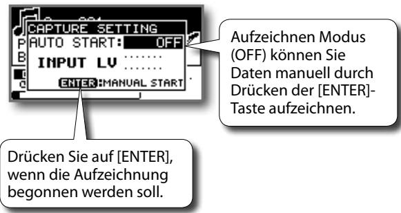 ROLAND EBAND JS-8 - Aufzeichnen von Daten zum gewürschten Zeitpunkt - 1