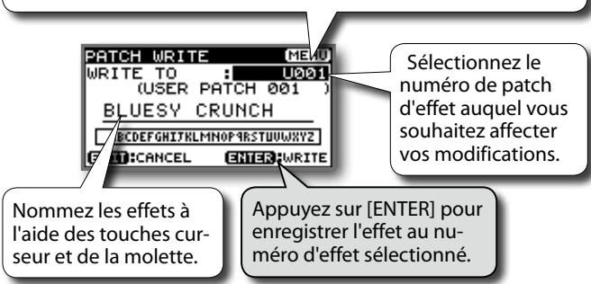 ROLAND EBAND JS-8 - Enregistrement des effets - 1