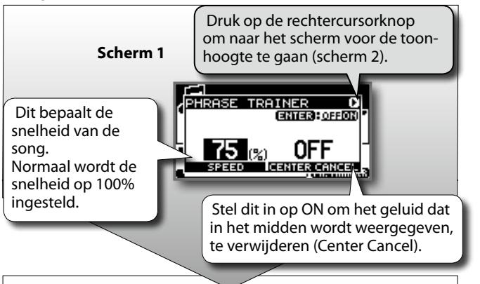 ROLAND EBAND JS-8 - De song oefenen met ander tempo en zonder centraal geleuid - 1