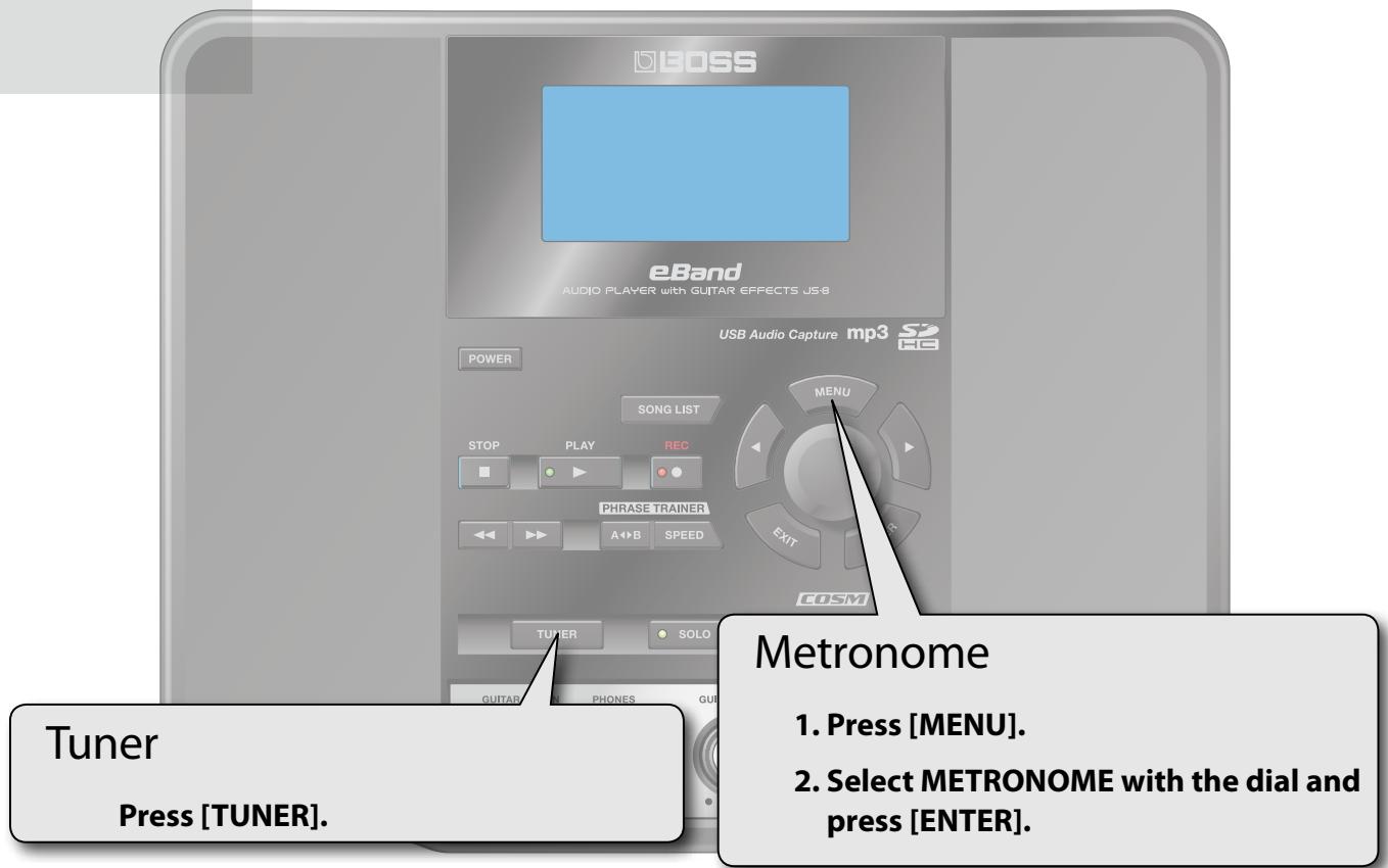 ROLAND EBAND JS-8 - Convenient Practice Functions - 1