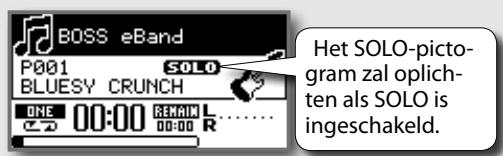ROLAND EBAND JS-8 - Druk op [SOLO]. - 1