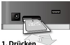 ROLAND EBAND JS-8 - Vor der Verwendung von SD-Speicherkarten - 1