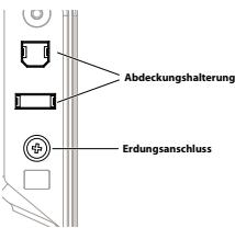 ROLAND EBAND JS-8 - Über die Abdeckungshalterung (Einkerbung) - 1