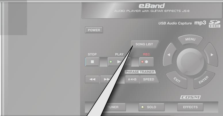 ROLAND EBAND JS-8 - Selección de canciones - 1
